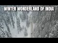 Skiing In Gulmarg | In Drone Footage, Winter Wonderland Of India