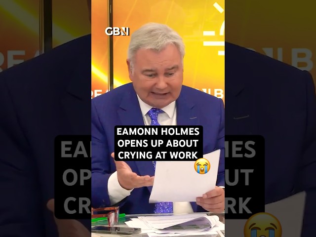 Eamonn Holmes on crying at work 😢