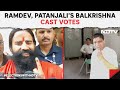 Lok Sabha Elections 2024 | Ramdev, Patanjali’s Acharya Balkrishna Cast Their Votes In Haridwar