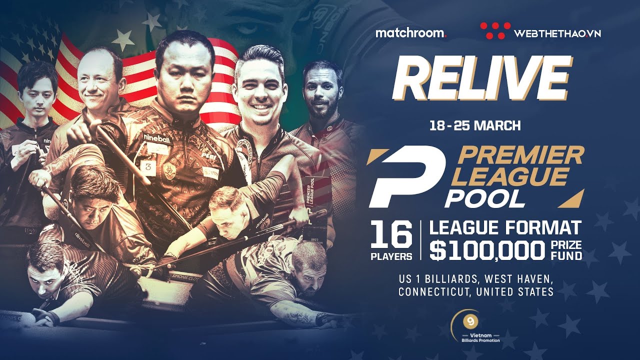 🛑RELIVE | Giải Billiard Premier League Pool 2024 | Ngày 7 | Session 1