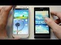 Samsung Galaxy S 3 vs Sony Xperia S: производительность (comparison)