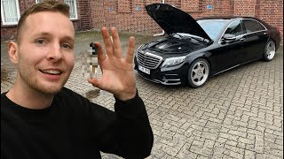 Habe alle Schäden SELBER repariert, die @MotorenZimmer an der Totalschaden S-Klasse gefunden hat!