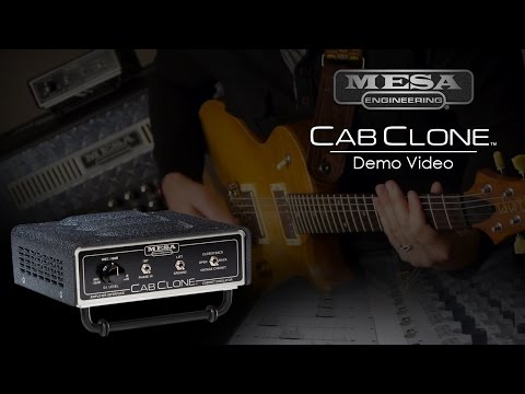 MESA/Boogie CabClone Official Demo Video