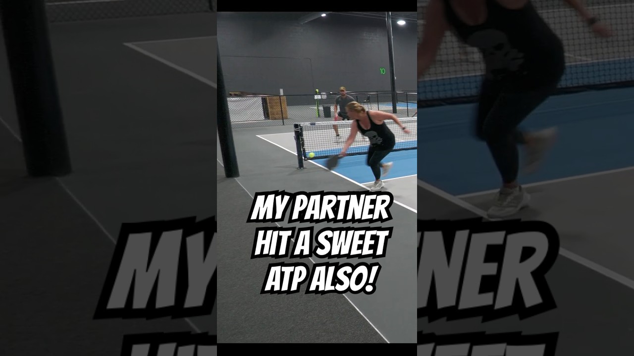 Webby’s Partner Hit a Sweet ATP During Pickleball Tournament Also!