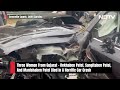 US Car Crash | 3 Indians Killed As Car Skips US Highway, Flies Over Bridge To Land In Trees  - 01:21 min - News - Video