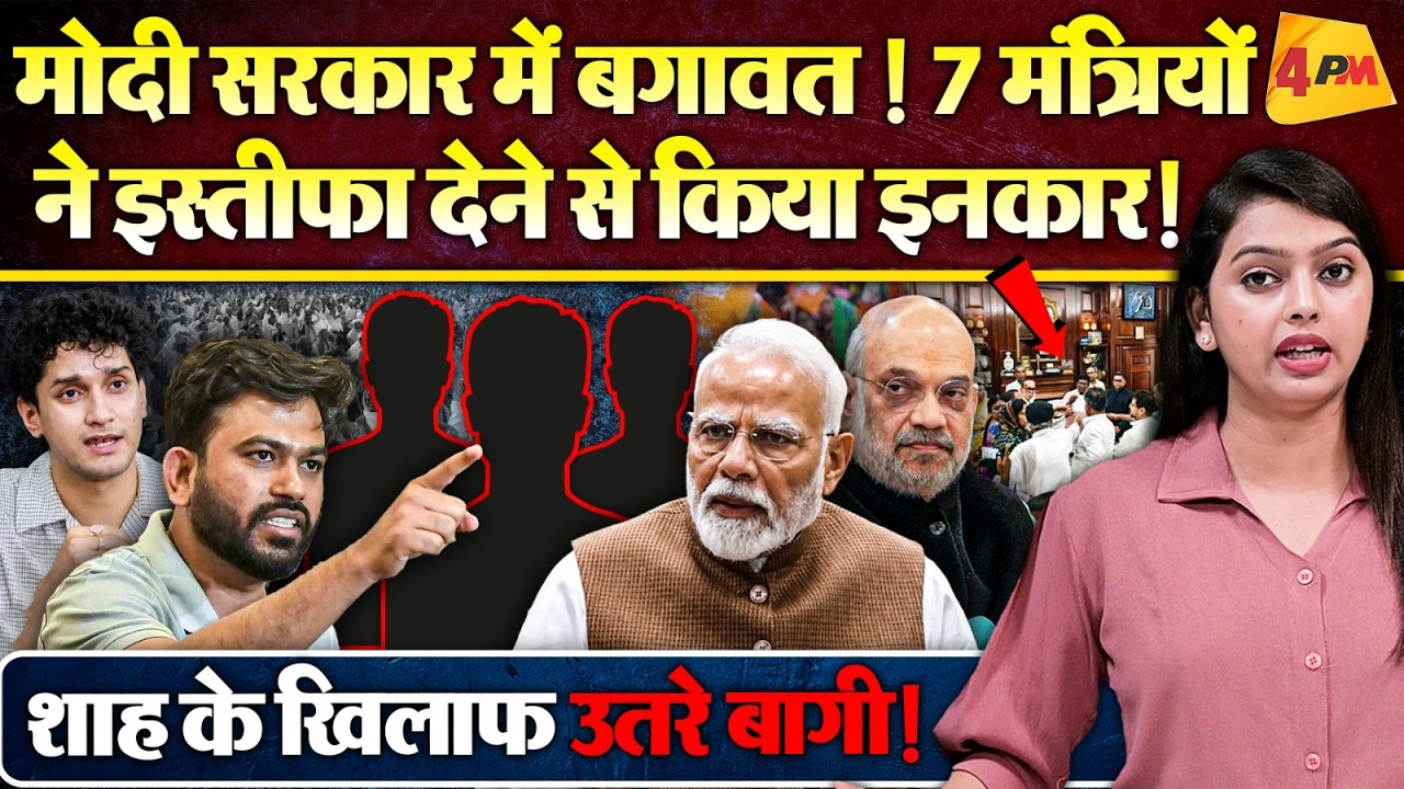 शाह के खिलाफ उतरे बागी ! मोदी सरकार में खुली बगावत, CJP ने किया उजागर !