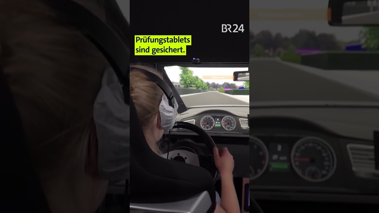 Bei Führerscheinprüfung geschummelt: Strafanzeige | BR24 Shorts