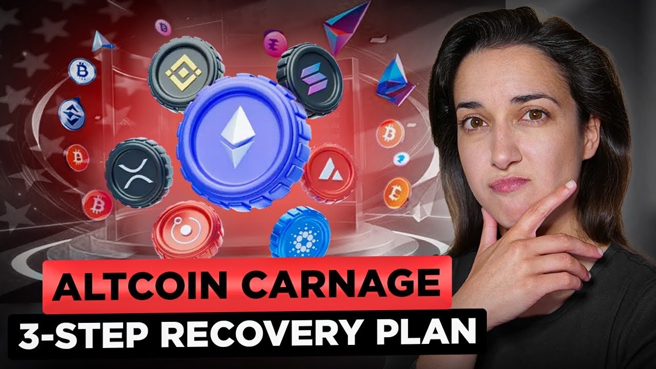 Crypto Survival Guide 🚨 3-Step Portfolio Recovery Plan 💰 (Which Altcoins Survive? 💀) Brutal Truth 🩸