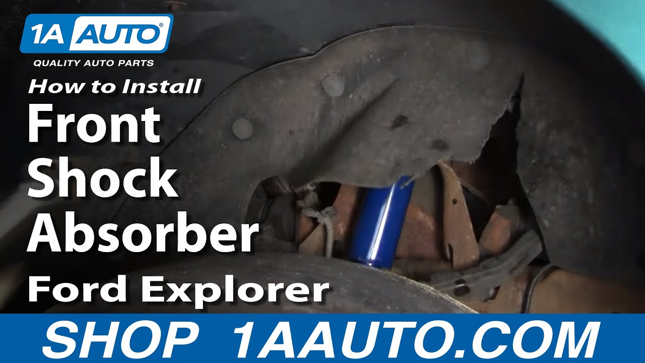 How to change shocks on ford explorer sport trac #6
