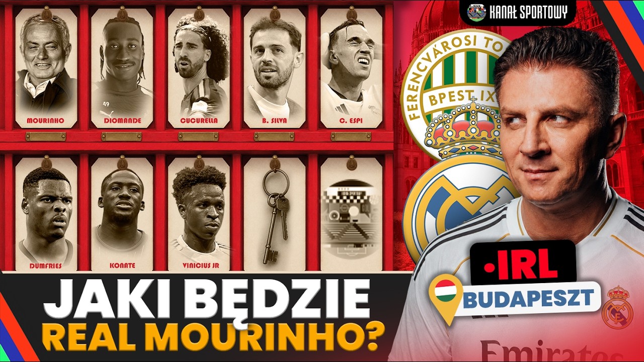 Borek, piechota i sławiński przed ferencvaros - real madryt | irl z budapesztu