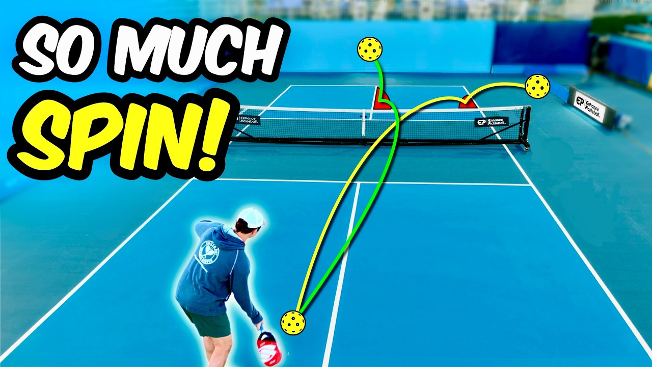 How to SPIN your Serve in Pickleball (LEGALLY)