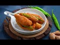 హైదరాబాద్ స్టైల్ మసాలా మిర్చి బజ్జీ రుచి వేరే లెవల్ | Hyderabad style Mirchi bajji  @Vismai Food ​  - 04:15 min - News - Video