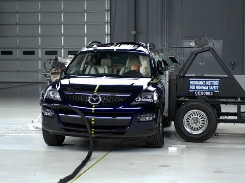 Vidéo de test de crash Mazda CX-9 depuis 2007