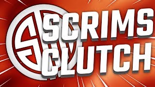INSANE CLUTCH IN SCRIMS WITH TSM!!! | Albralelie