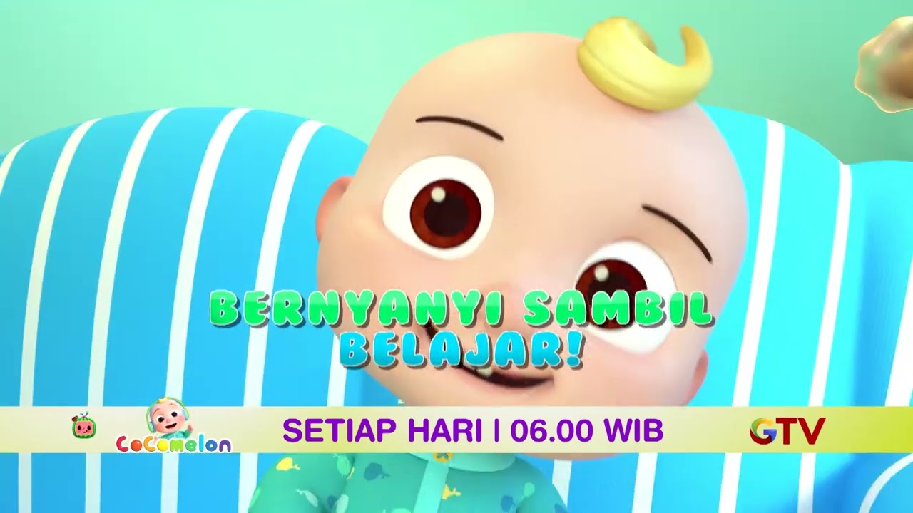 IT'S FAMILY TIME! BELAJAR & BERMAIN SERU BARENG COCOMELON, SETIAP HARI 06.00 WIB DI GTV!