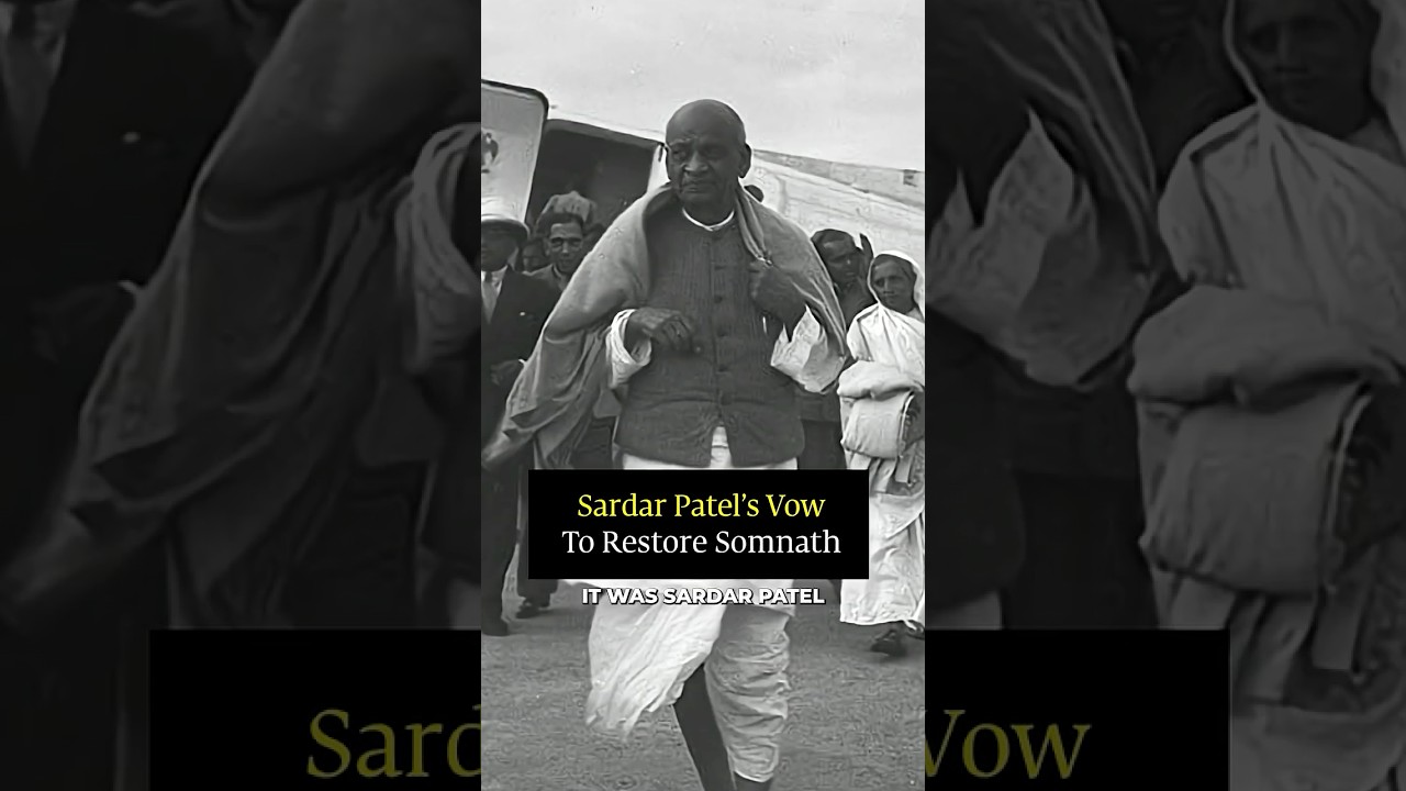 Why Sardar Patel Ordered Somnath’s Reconstruction | Sadhguru