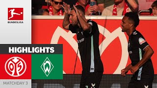 Köhn Scores Winner on his Debut! | 1. FSV Mainz 05 — SV Werder Bremen 1-2 | MD3 – Bundesliga 2024/25