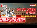 Voter Turnout Updates From Uttarakhand, Maha, Rajasthan | General Elections 2024 | NewsX