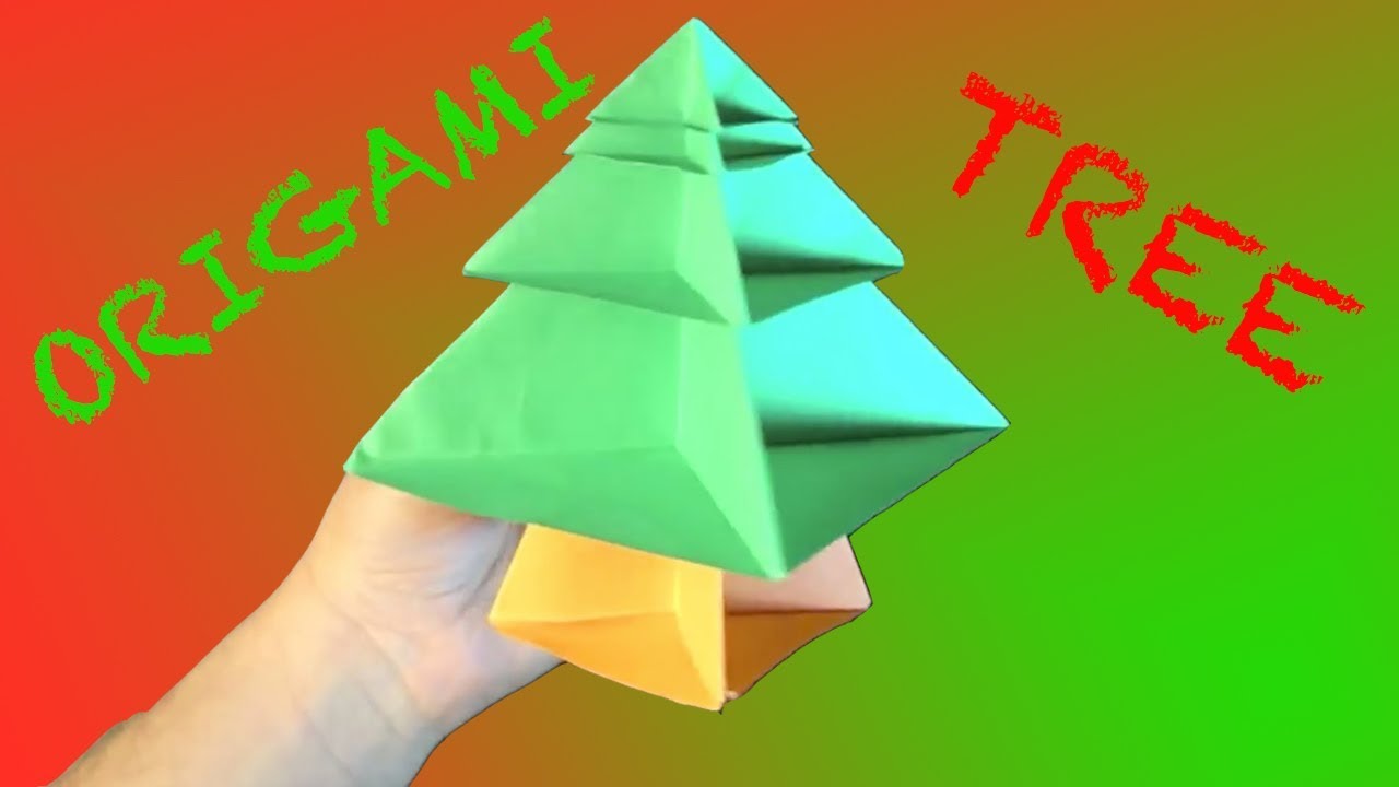 How to Make an Origami Christmas Tree (Modular) YouTube