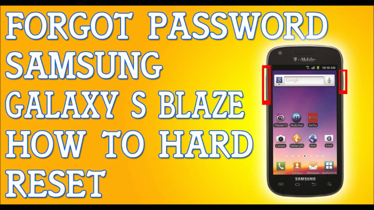lost my samsung galaxy s2 password