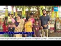Thathayya Gunta Gangamma Thalli Jatara Celebrations | Tatayyagunta Tirupati District @SakshiTV  - 02:10 min - News - Video