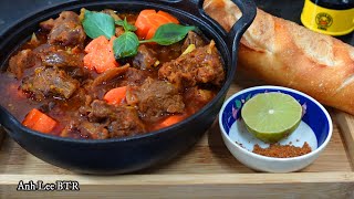 Anh Lee BTR | Cách nấu Bò Kho bánh mỳ bò mềm thơm mùi đặc trưng - Bí quyết nấu ăn tại nhà