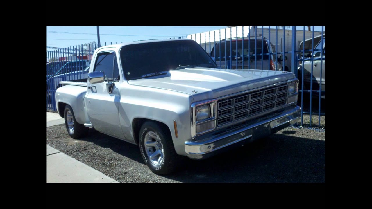 80 Chevy C10 Silver Youtube