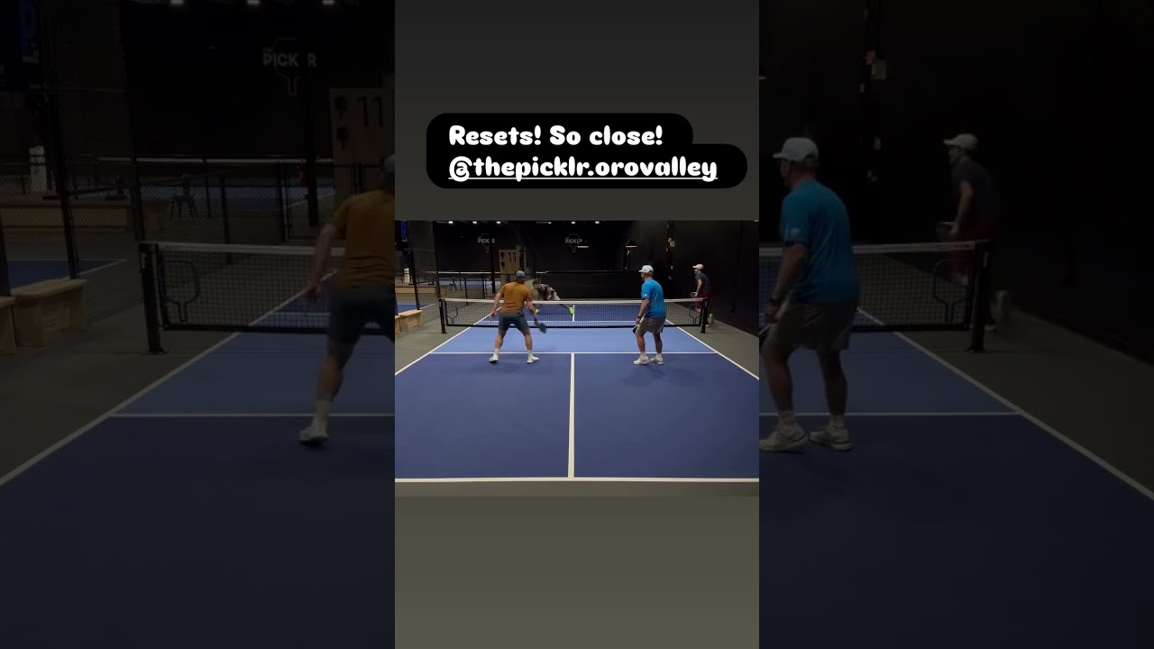 Resets! #Pickleball #PickleballHighlights #PickleballLife #Shorts #YouTubeShorts