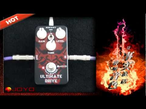 JOYO Ultimate Drive Guitar Effects Pedal JF-02.mp4