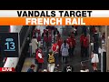 Live : France | Interior view of Gare du Nord railway track following attack on train network #news9