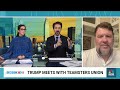 Trump meets with Teamsters Union seeking their 2024 endorsement  - 02:13 min - News - Video
