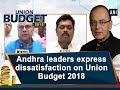 Andhra leaders express dissatisfaction on Union Budget 2018