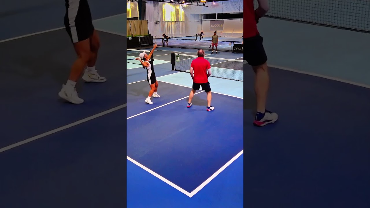 💪Lobs and Slams #pickleball #sporthighlights #pickleballhighlights #sports