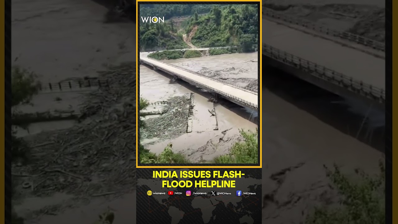 India Opens Emergency Helplines For Nationals Stranded Near Tibet Flood Zone | WION Shorts