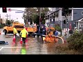 Seaside Los Angeles hotel cut off after flooding | REUTERS  - 01:29 min - News - Video