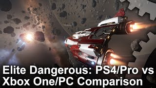 Elite: Dangerous - PS4/PS4 Pro/Xbox One/PC Graphics Comparison