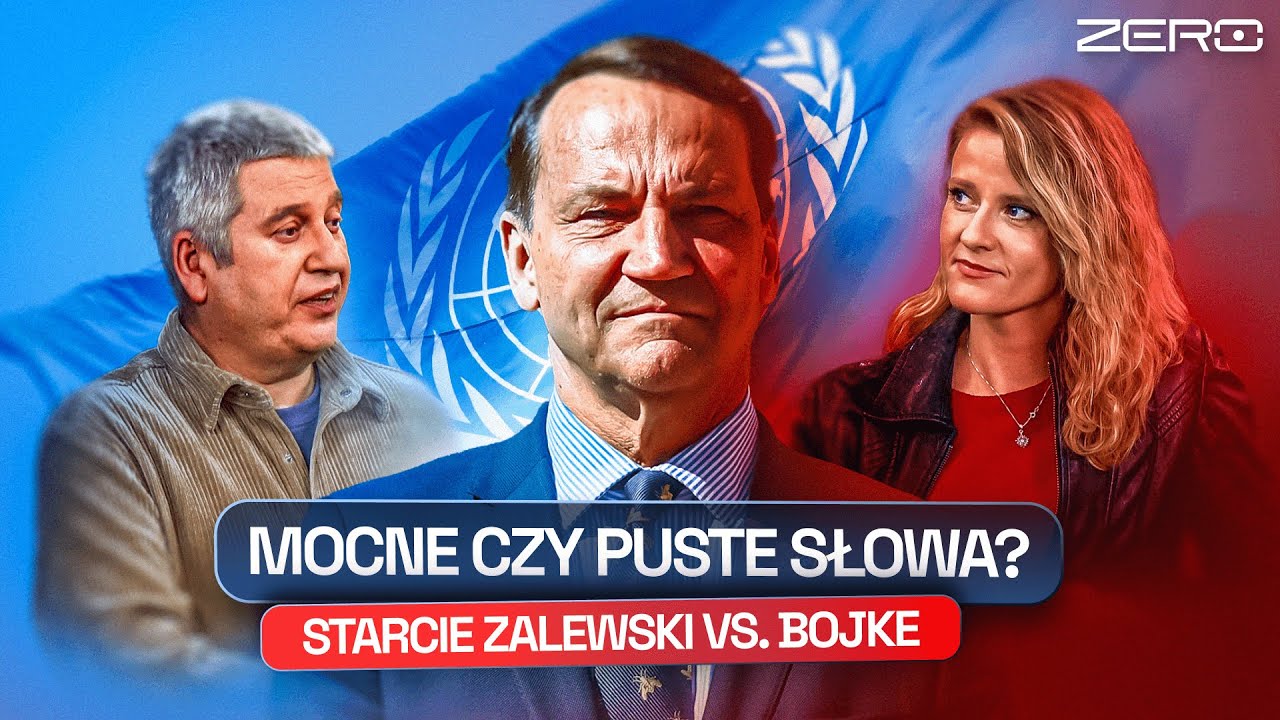 SPÓR BOJKE Z ZALEWSKIM O WYSTĄPIENIE SIKORSKIEGO NA RADZIE BEZPIECZEŃSTWA ONZ