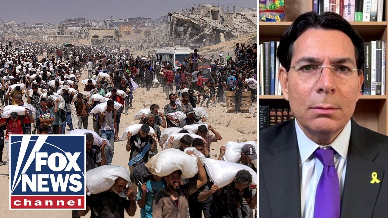'RIDICULOUS AND SHAMEFUL': Danon SLAMS Gaza hunger crisis claims