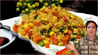 Đãi Tiệc Tại Nhà Công Thức Cơm Chiên Dương Châu Ngon Như Nhà Hàng Nhanh Gọn Đổi Món Mâm Cơm Gia Đình