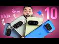 Pixel 10, Pixel 10 Pro Unboxing & First Look  5200mAh, Gemini AI, 100x Zoom & More.1440p
