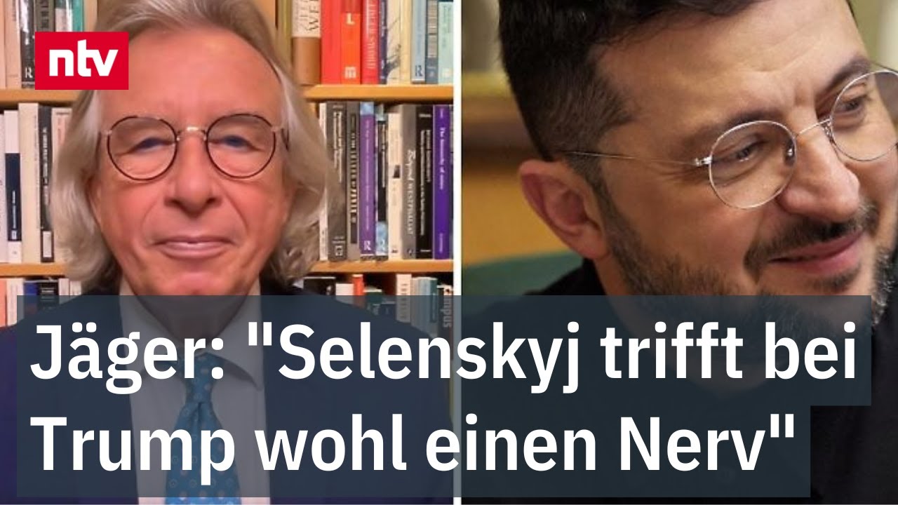 Jäger: "Selenskyj trifft bei Trump wohl einen Nerv" - Moskau nimmt Drohungen ernst