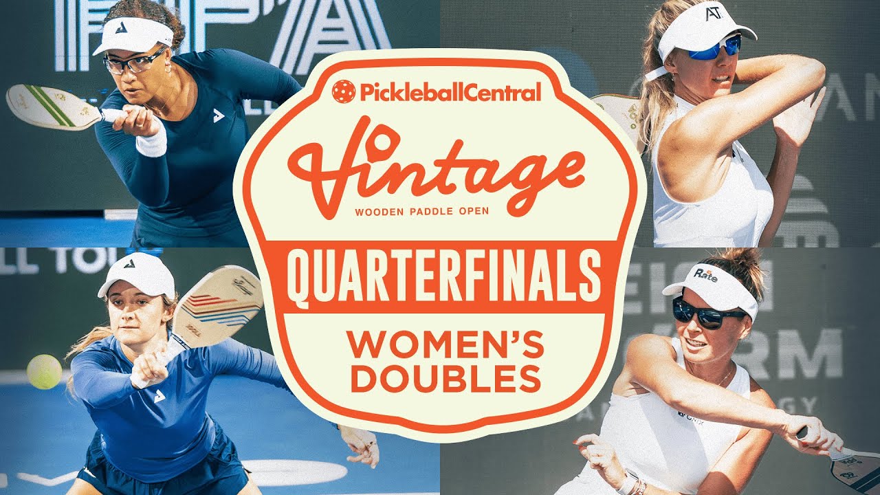 Tuionetoa/Schneemann V Dizon/Kovalova at the Pickleball Central Sacramento Vintage Open