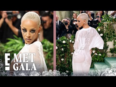 How Doja Cat Looked So DRENCHED at the 2024 Met Gala, Hear the SECRET Behind Her Wet Look | E! News