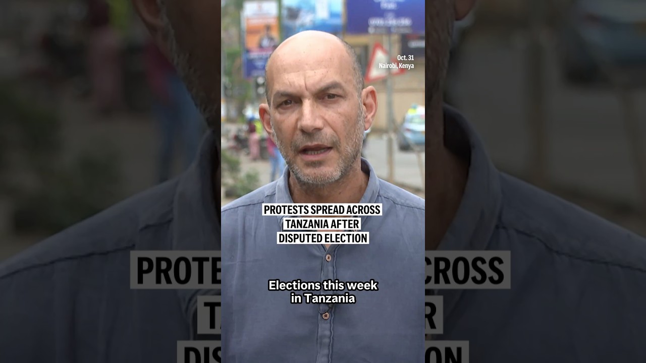 Protests spread across Tanzania after disputed election