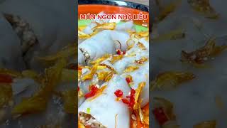 #monngonnhalieu #bánh cuốn chảo lấy dễ làm nhanh