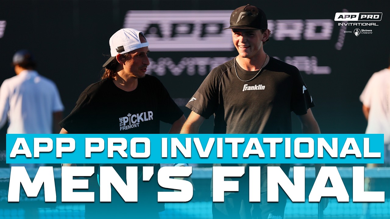 FINALS: Richard Livornese Jr. & Jack Munro vs. Max Manthou & Aidan Schenk at APP Pro Invitational