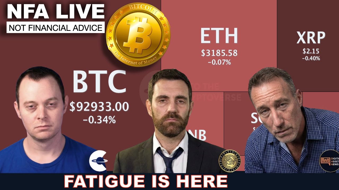 NFA LIVE: Bitcoin & Crypto Slow Bleed. Insider Info: Binance Blockhain Week.