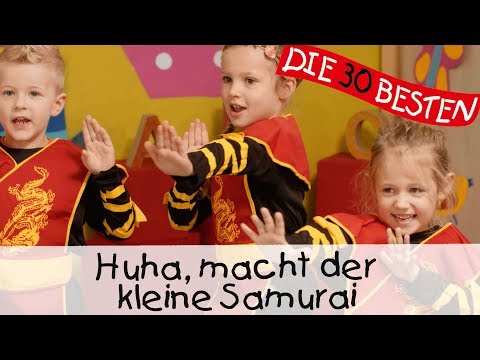 👩🏼 Huha, macht der kleine Samurai - Singen, Tanzen und Bewegen || Kinderlieder