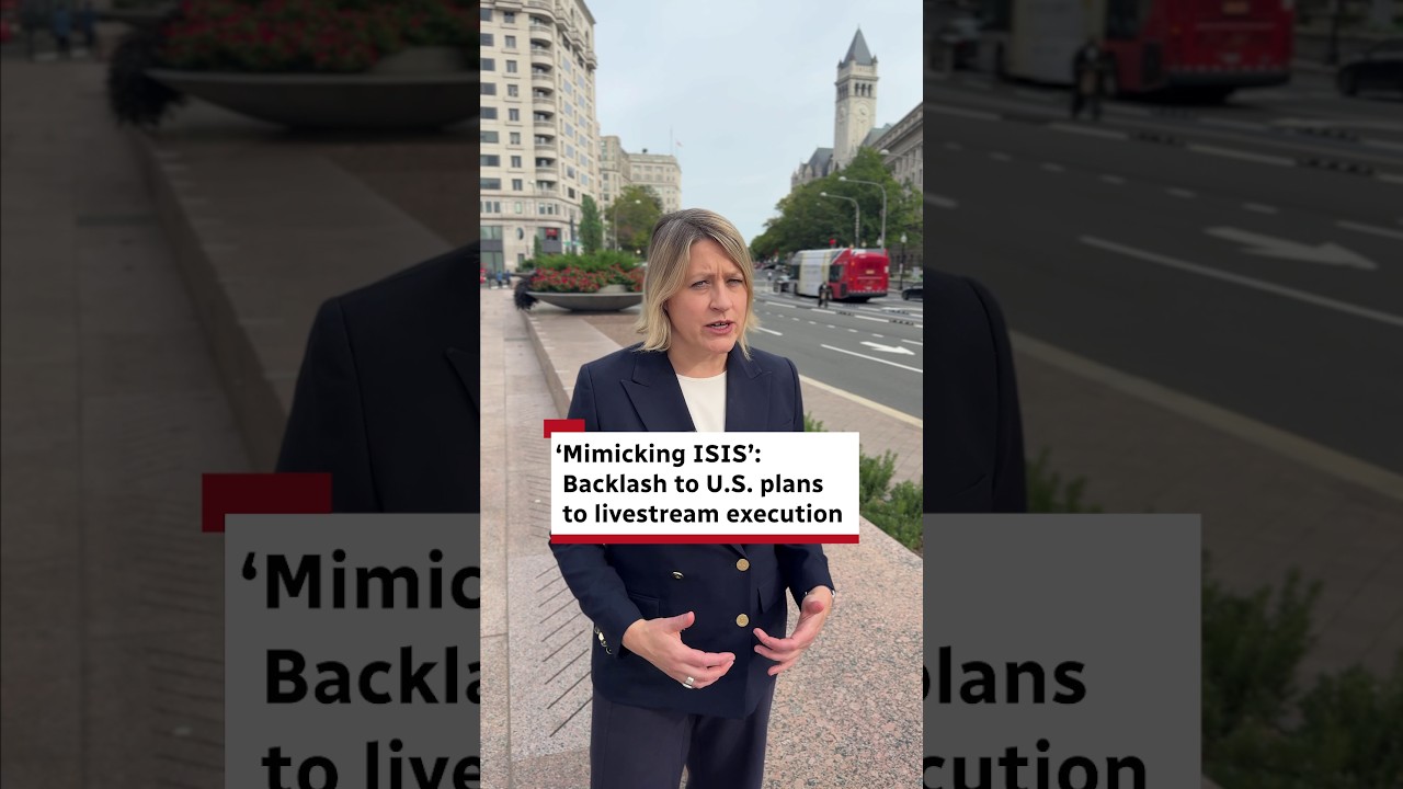 'Mimicking ISIS': Backlash to U.S. plans to livestream execution