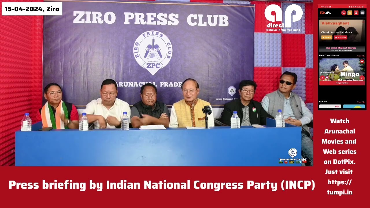 Press briefing by Indian National Congress Party